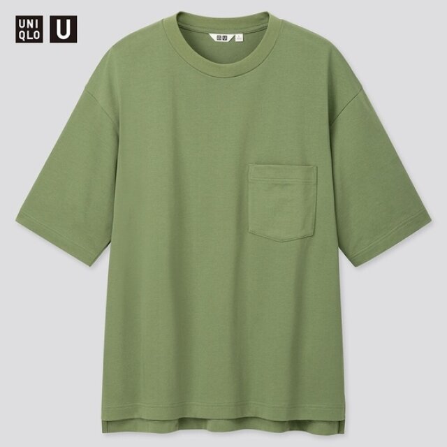 メンズだけど大人可愛い ユニクロユーのメンズtシャツはピスタチオグリーンが今っぽい Michill ミチル